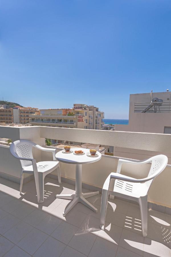 3- Sea View Luxury Suite In The Center Of Rhodes! Rhodes City Exterior photo